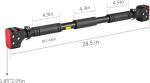 Adjustable Door Frame Pull-Up Bar for Workouts