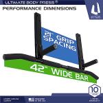 Joist Mount Pull Up Bar with Easy Install Kit