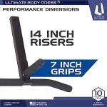 Joist Mount Pull Up Bar with Easy Install Kit
