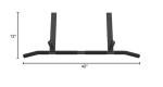 Joist Mount Pull Up Bar with Easy Install Kit
