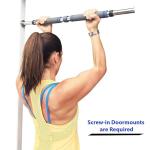 Adjustable Pull Up Bar for Doorway - 27-39 Inches