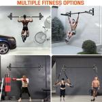 Heavy Duty Wall Mounted Pull Up Bar 600 lbs