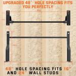 Heavy Duty Wall Mounted Pull Up Bar 600 lbs