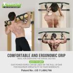 KAKICLAY Adjustable Pull-Up Bar for Doorway