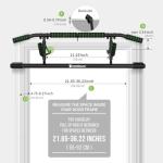 KAKICLAY Adjustable Pull-Up Bar for Doorway