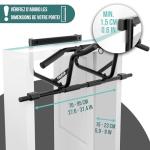 Doorway Pull-Up Bar with Band and Padded Handles