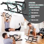 Doorway Pull-Up Bar with Band and Padded Handles