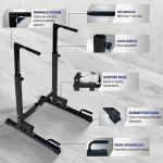 Yes4All Adjustable Dip Stand for Home Gym