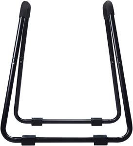 Amazon Basics Black Strength Training Dip Stand