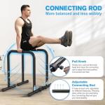 Heavy-Duty Dip Bars & Station for Home Workouts