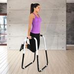 Adjustable Dip Bar Fitness Station with Grips