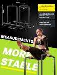 Adjustable Dip Bar Station for Calisthenics Workouts