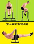 Adjustable Dip Bar Station for Calisthenics Workouts