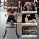 Adjustable Power Tower Pull Up and Dip Station