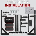 Yes4All Wall Mounted Pull Up and Dip Station