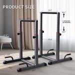 Adjustable Dip Bar Station for Full Body Workouts
