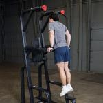 Body-Solid Vertical Knee Raise & Chin Dip Machine