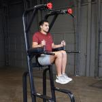 Body-Solid Vertical Knee Raise & Chin Dip Machine