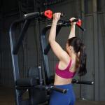 Body-Solid Vertical Knee Raise & Chin Dip Machine