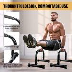 AmazeFan Parallettes Push Up Bars for Strength Training