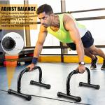 AmazeFan Parallettes Push Up Bars for Strength Training