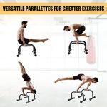 AmazeFan Parallettes Push Up Bars for Strength Training