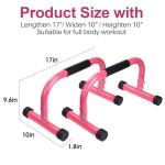 AmazeFan Parallettes Bars for Strength Training