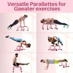 AmazeFan Parallettes Bars for Strength Training