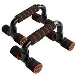 Push Up Bars with Foam Grip - Orange