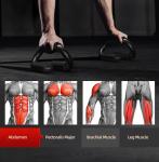KitchLife AIR-ONE Push Up Bars with Foam Grip