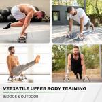 Heavy-Duty Push Up Stands for Strength Training