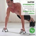Heavy-Duty Push Up Stands for Strength Training