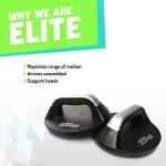 Elite Sportz Push Up Bars - Sturdy, Pain-Free Workout