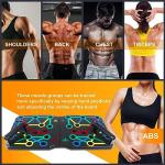 AERLANG Extra Large Portable Push Up Board