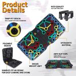 AERLANG Extra Large Portable Push Up Board