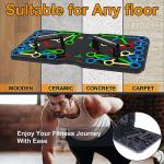 AERLANG Extra Large Portable Push Up Board