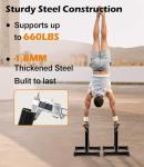 TABEKE Heavy-Duty Push Up and Dip Bars
