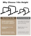 TABEKE Heavy-Duty Push Up and Dip Bars