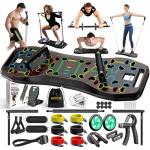 LALAHIGH Portable Home Gym System with Fitness Accessories