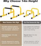 Heavy-Duty Push Up Bars with Foam Handles