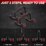 Non-Slip Push Up Bars for Home Workouts