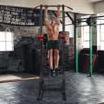 GYMAX Multi-Function Power Tower for Home Workouts