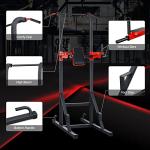 GYMAX Multi-Function Power Tower for Home Workouts