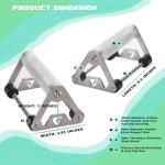 Geku Fit Push Up Stands with Grip Handles