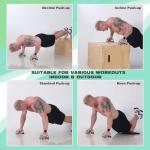 Geku Fit Push Up Stands with Grip Handles