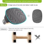 Dolibest Wooden Push-Up Bars for Strength Training