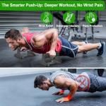 Heavy-Duty Push Up Bars with Non-Slip Base