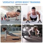 Heavy Duty Stainless Steel Push Up Grips