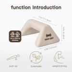 Ergonomic Push Up Bars with 4lb Weights