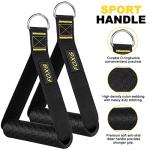 Adjustable Resistance Workout Straps with Handles